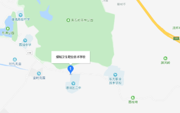 广州市增城卫生职业技术学校地址在哪里(图1)